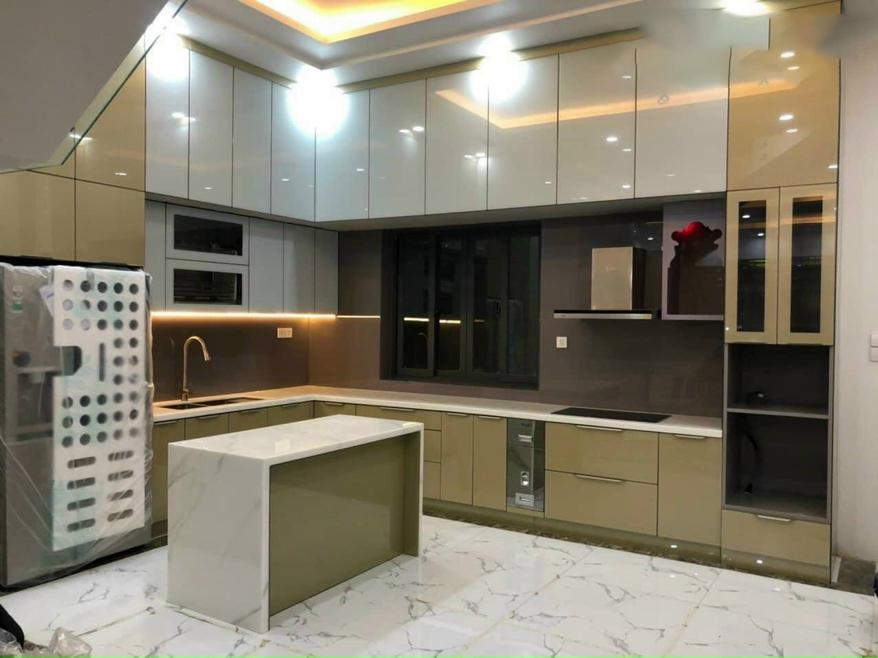 Sản phẩm của Trung Tín Window -  Tủ Bếp Nhôm Luxury